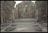 Glendalough, in the Wicklow Mountains south of Dublin, Ireland.