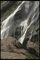 Powerscourt Waterfall.  Wicklow Mountains. Ireland.