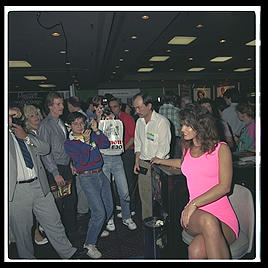 Photographers. Consumer Electronics Show. Las Vegas, Nevada. 1991