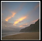 Sunset.  Hawaii.