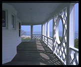 Side porch, 470 Shore Road, Chatham