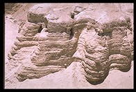 Cave in Qumran where the Dead Sea Scrolls were found