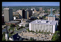 Lincoln, Nebraska.  From the capitol tower.