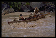 Reenactment of Powell's trip.  Lava Falls.  Grand Canyon National Park.  August 1999.