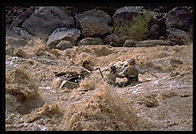 Reenactment of Powell's trip.  Lava Falls.  Grand Canyon National Park.  August 1999.