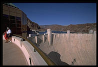 Hoover Dam. Arizona/Nevada border.