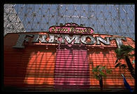 Downtown Las Vegas (Fremont Street) by day.