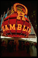 Binion's Horseshoe. Downtown Las Vegas (Fremont Street). The owner of Binion's, Ted Binion, was murdered on September 17, 1998 by Sandy Murphy, Binion's 27-year-old girlfriend and former topless dancer, and her lover, Rick Tabish