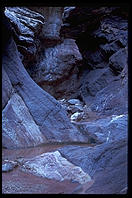 Slot Canyon.  Grand Canyon National Park.