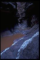 Slot Canyon.  Grand Canyon National Park.